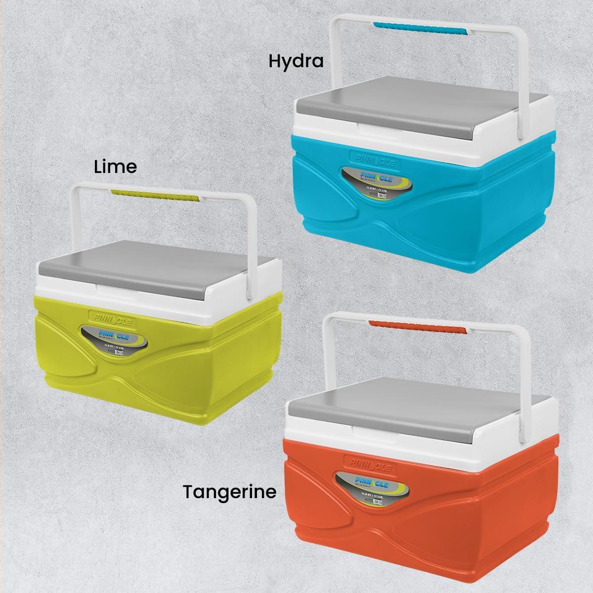 Pinnacle Thermoware 4.5 Liter Hard Portable Cooler Picnic Camping Outdoor Coolbox, Sky Blue