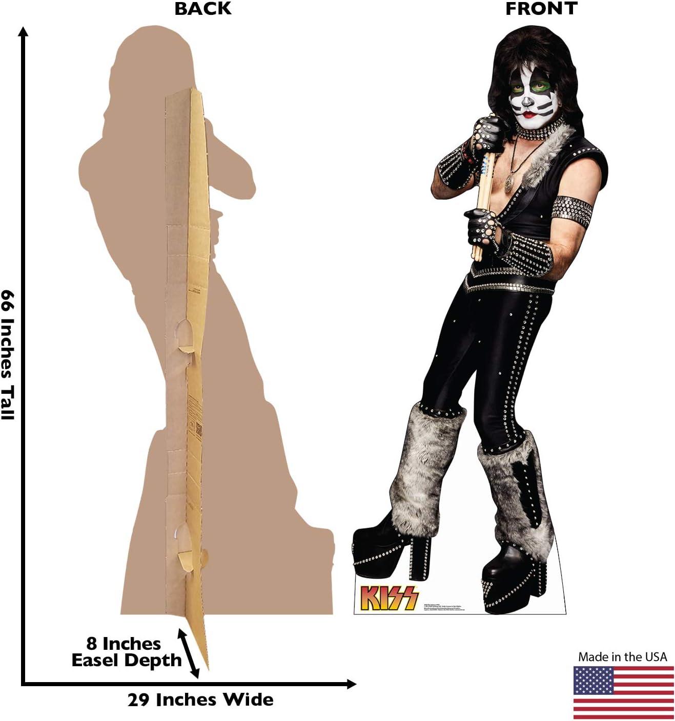 Advanced Graphics Kiss 66'' Musicians Cardboard Standup