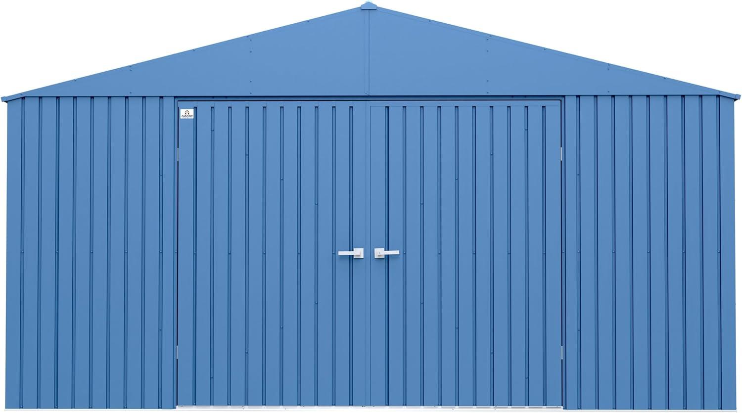 Arrow Arrow Elite Steel Storage Shed, 14X14