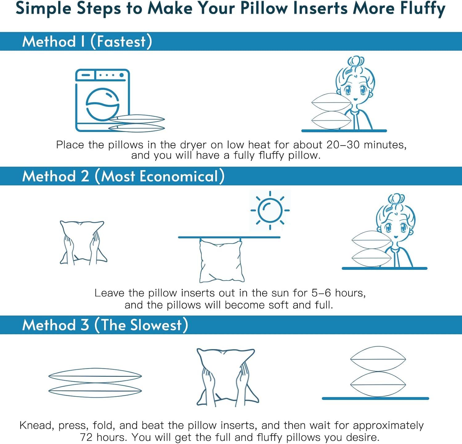 Unique Bargains Solid Indoor Linen Decorative Throw Pillow Cover 2 Pcs Beige 24" x 24"