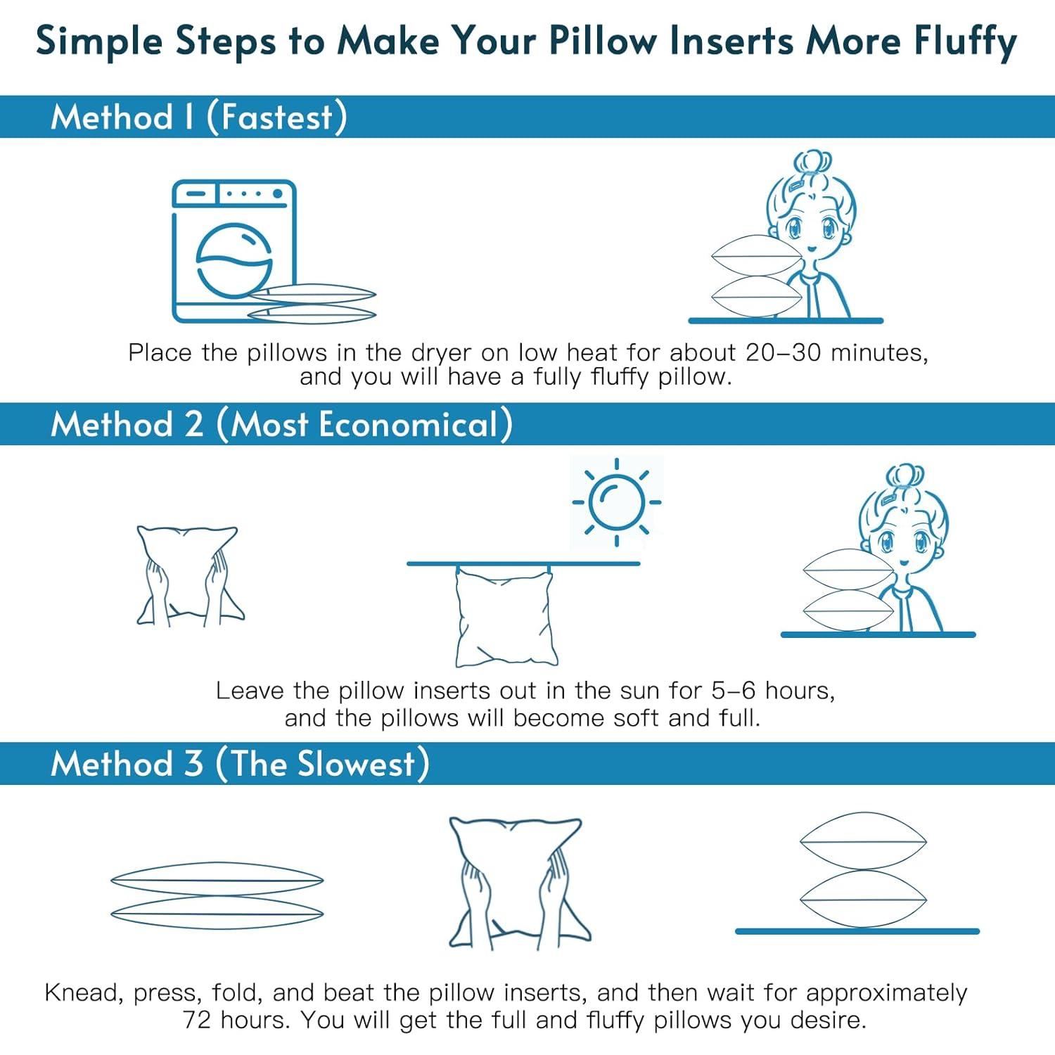 Unique Bargains Solid Indoor Linen Decorative Throw Pillow Cover 2 Pcs Beige 24" x 24"