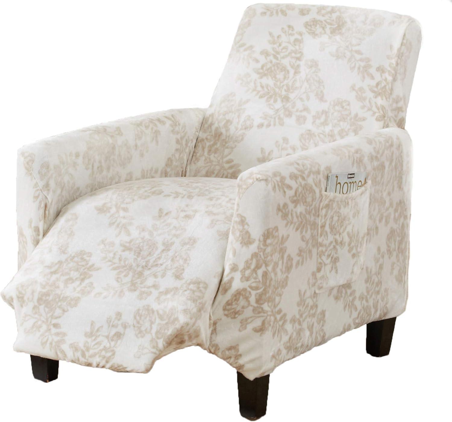 Polyester Box Cushion Recliner Slipcover