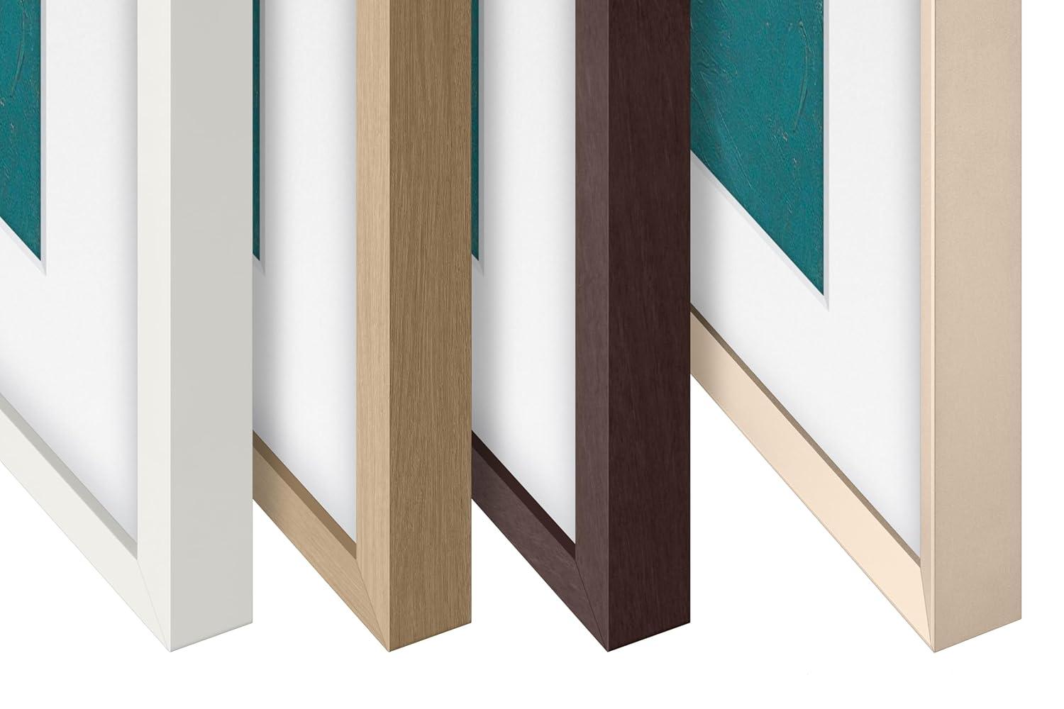 Samsung 85" The Frame Customizable Bezel - Modern Teak
