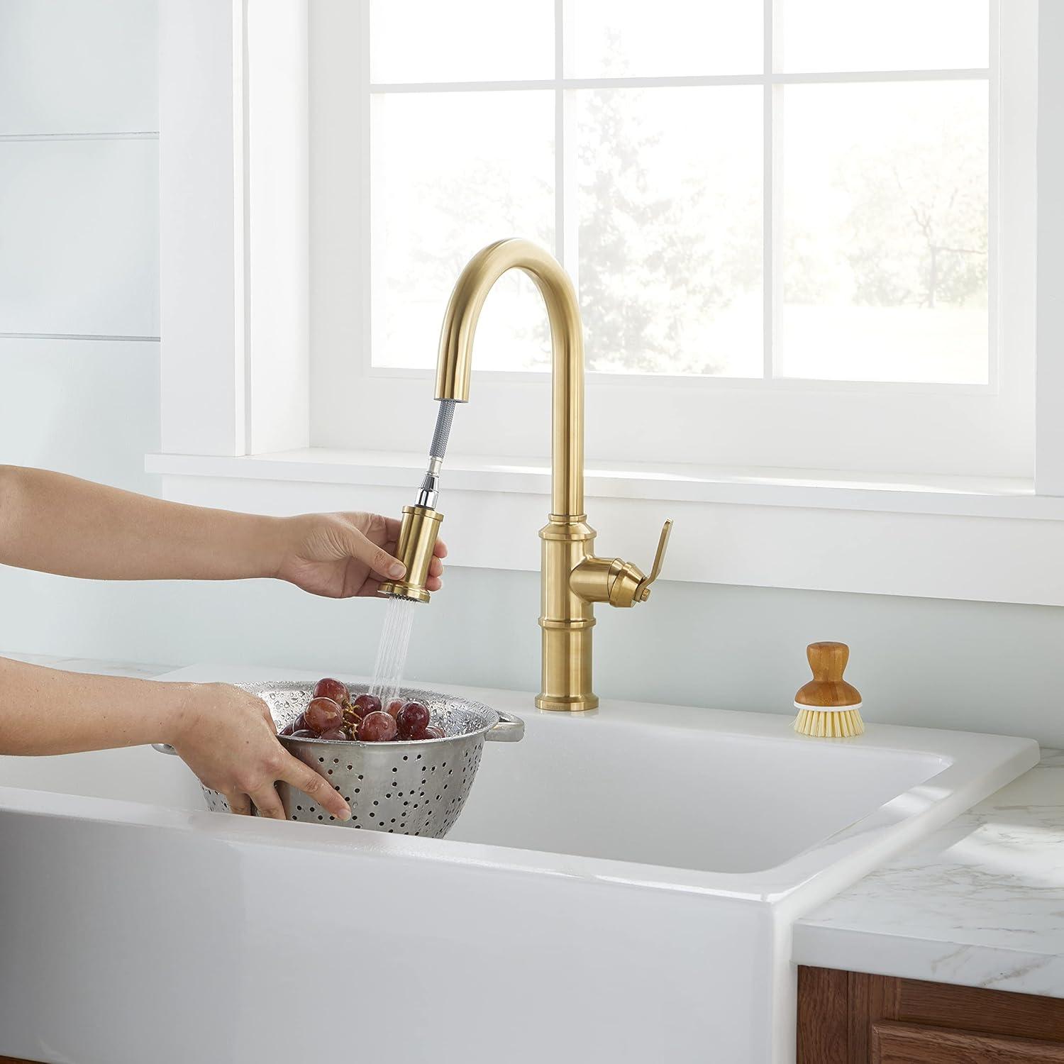 Kinzie Single Handle Pull-Down Kitchen Faucet