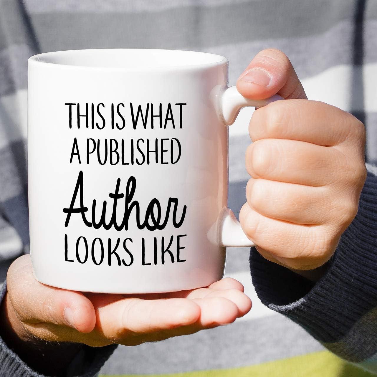 Published Author Coffee Mug White - Personalized Future BestSelling - Published Author Gift Author Mug Writer Gift For Author Future Author Book Writer Gifts