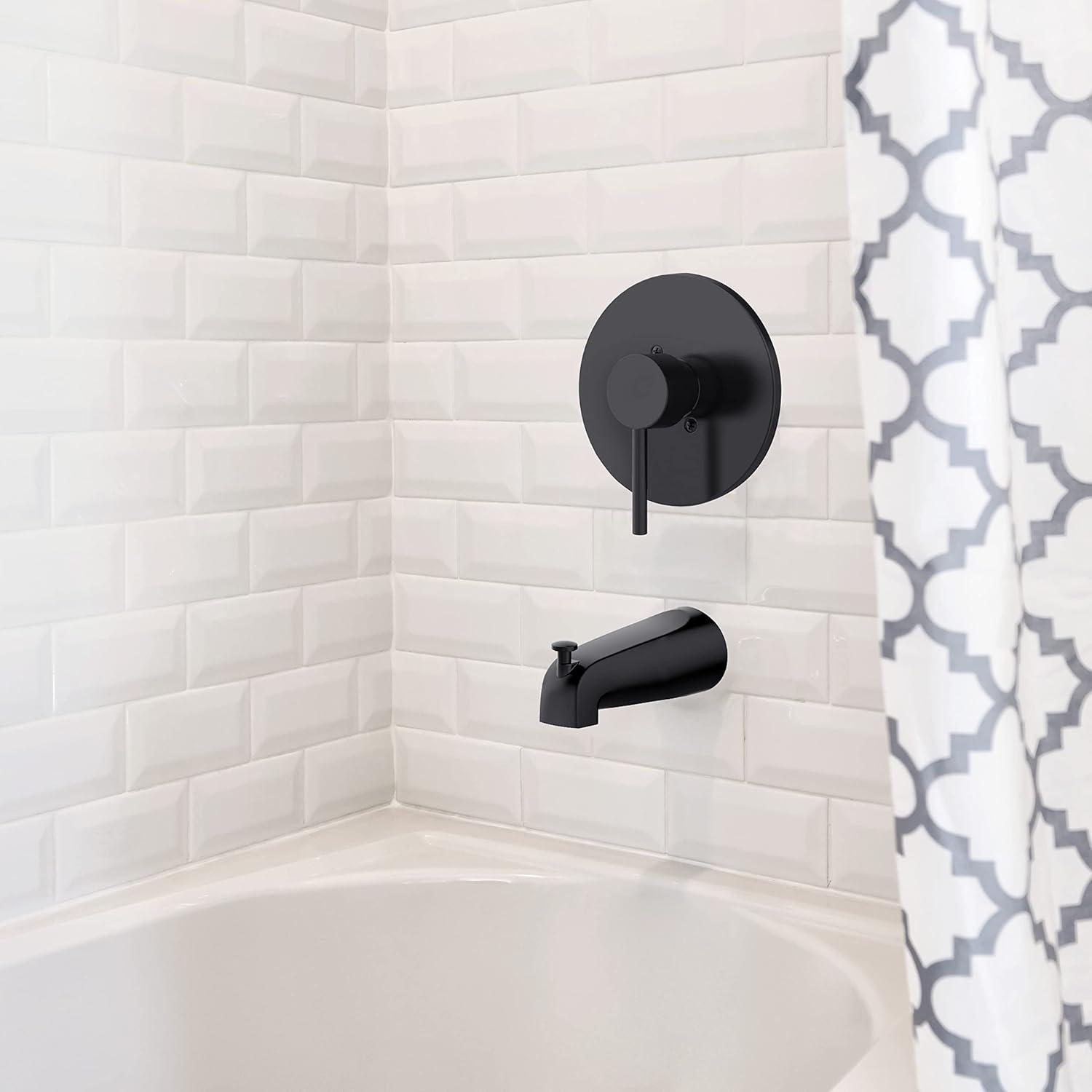 Wall Mounted Tub Spout with Diverter