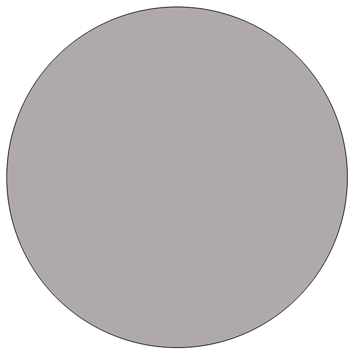 Flash Furniture Goddard 42'' Round Thermal Laminate Activity Table - Adjustable Legs