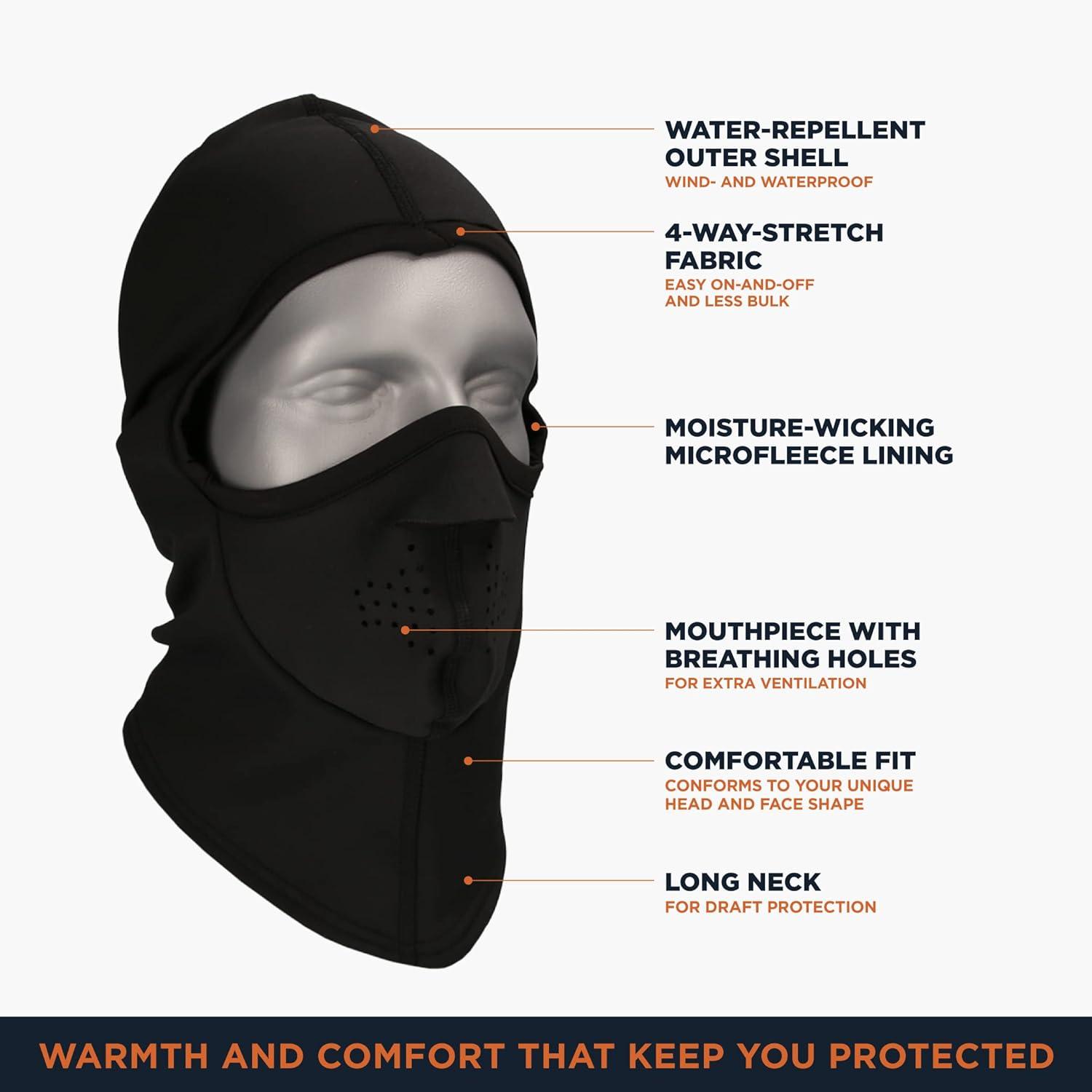 RefrigiWear Performance Balaclava - High-Performance Face Mask for Cold Weather Activities
