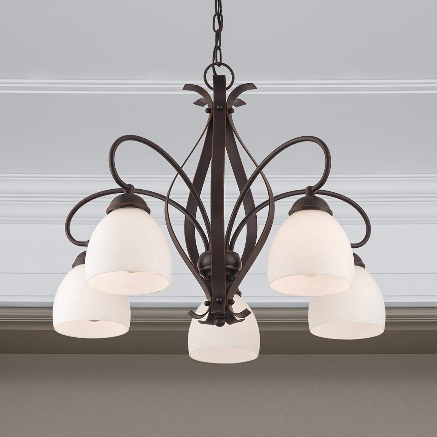 Livex Lighting - Brookside - 5 Light Chandelier in New Traditional Style - 26