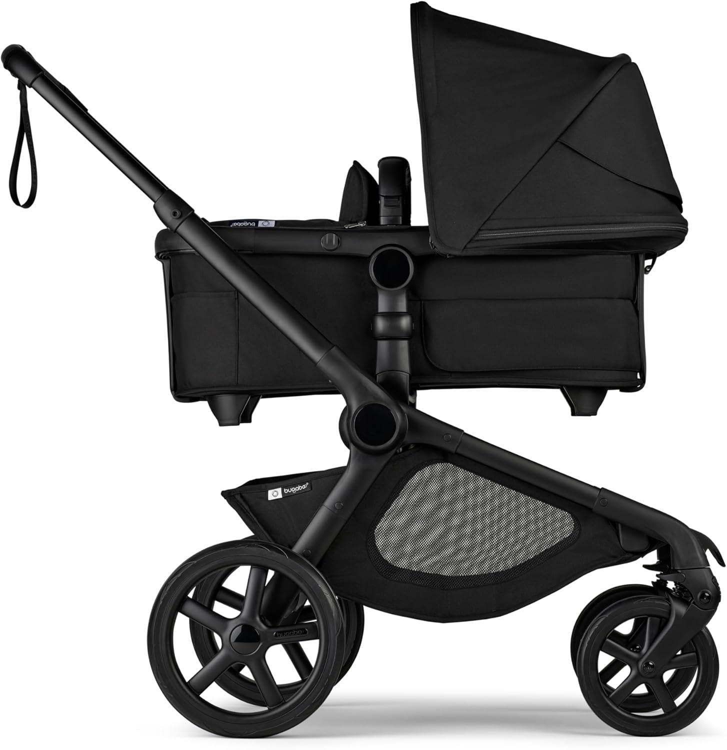 Bugaboo Kangaroo Single to Double Stroller - Midnight Black
