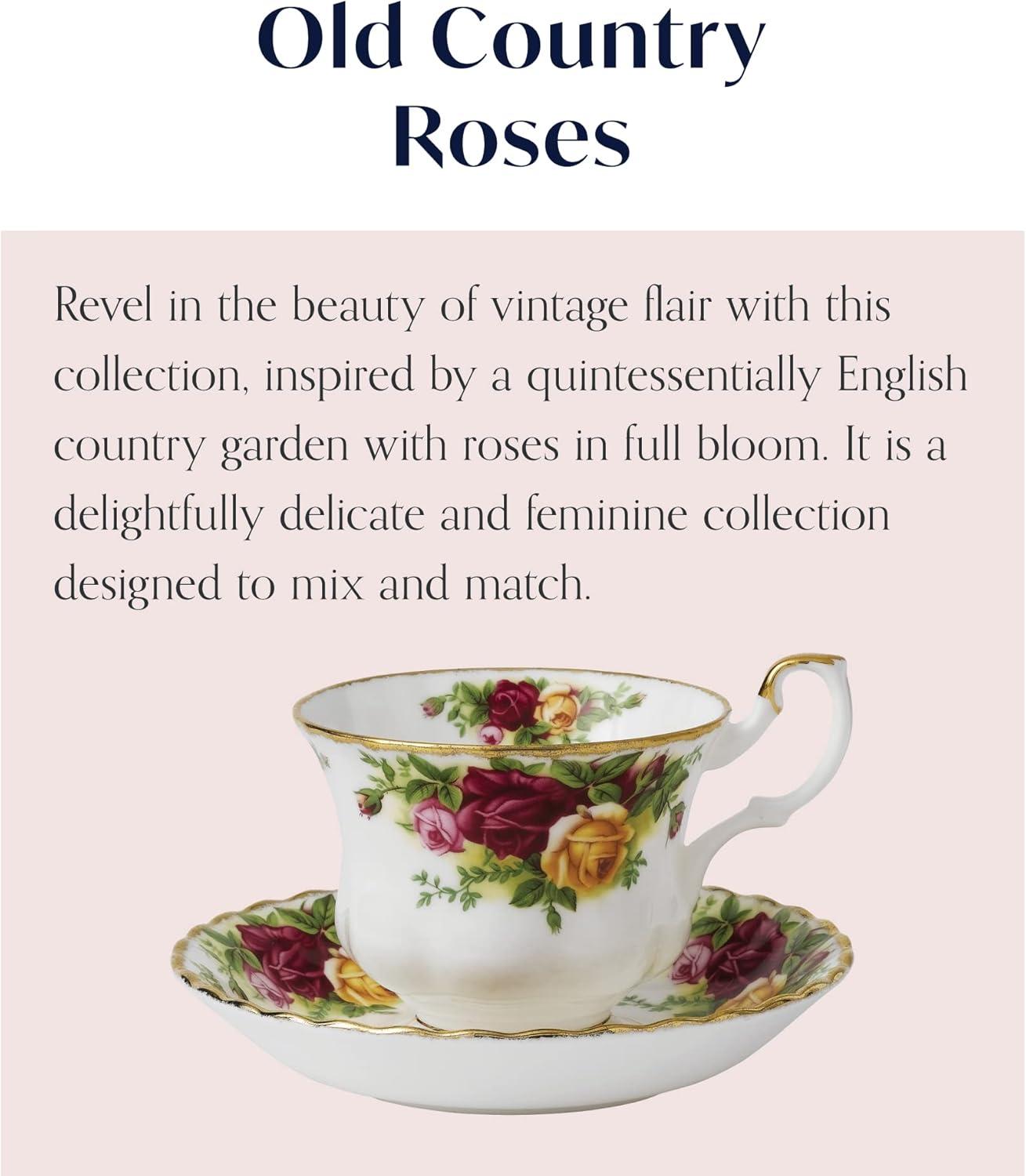 Royal Albert Old Country Roses Teacup & Saucer