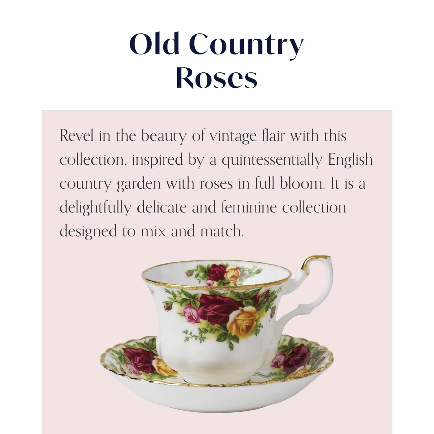 Royal Albert Old Country Roses Teacup & Saucer