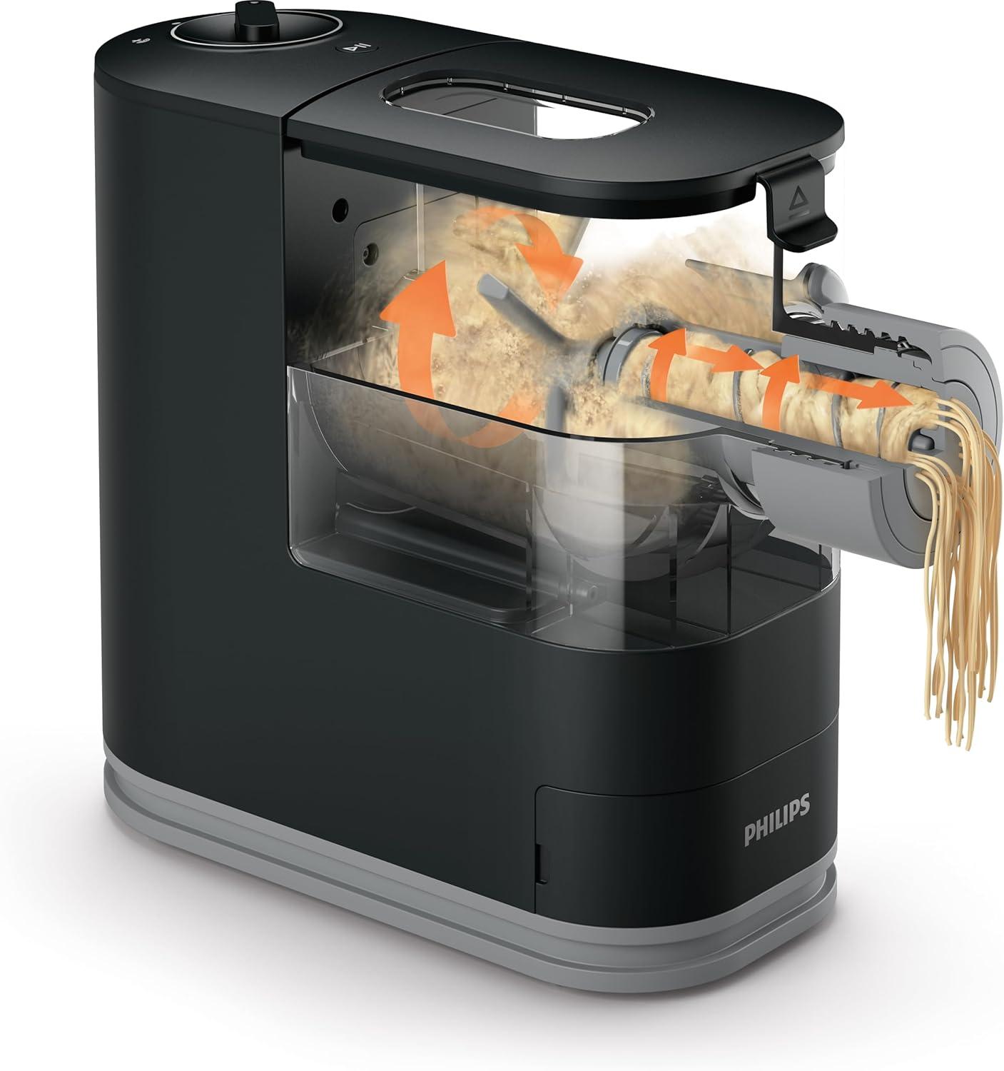 Philips Black Compact Pasta Maker