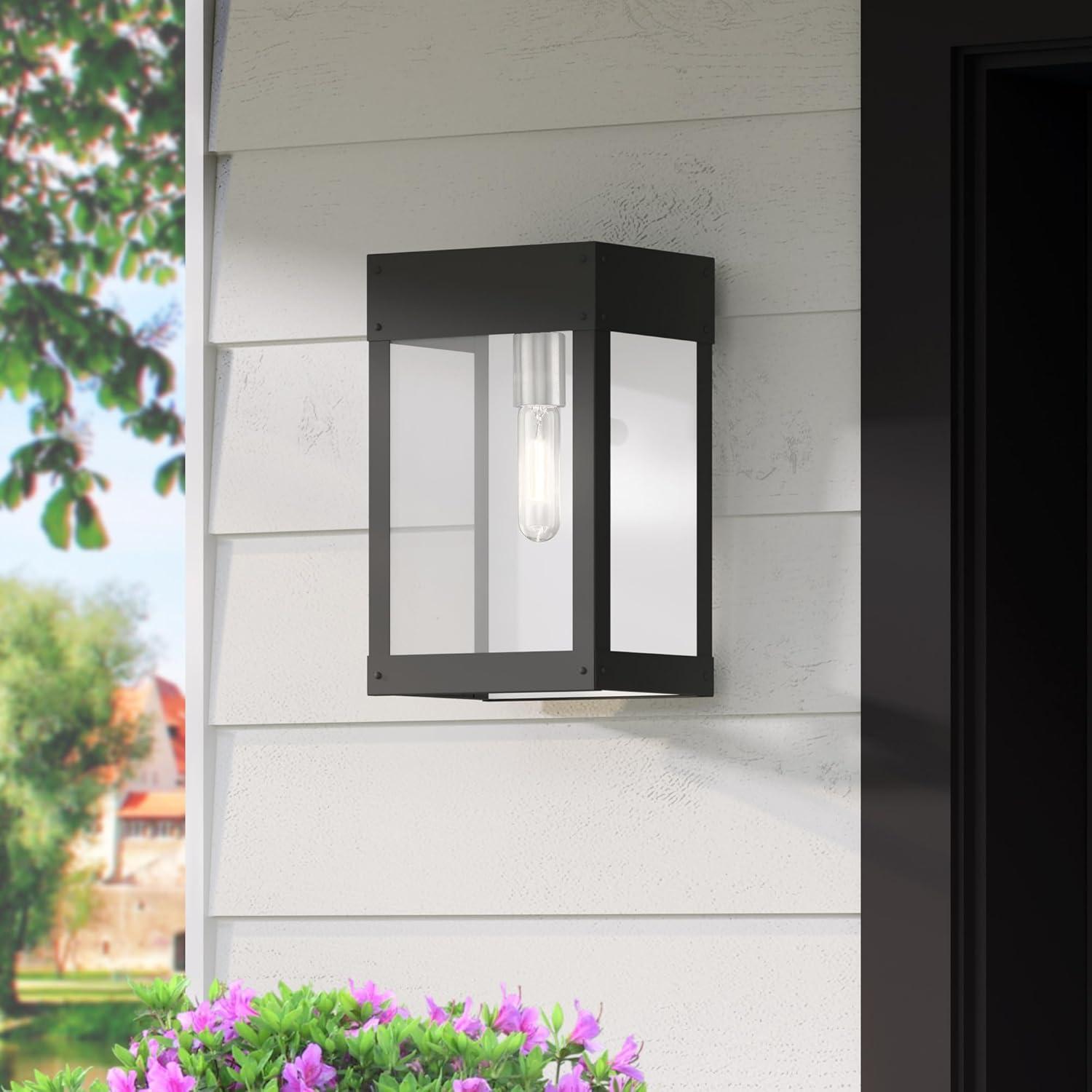 Livex Lighting Barrett 1 - Light Wall Light in  Bronze/Antique Brass
