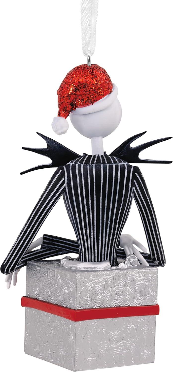 Hallmark Ornament (Disney Tim Burton's The Nightmare Before Christmas Jack Skellington in Present)