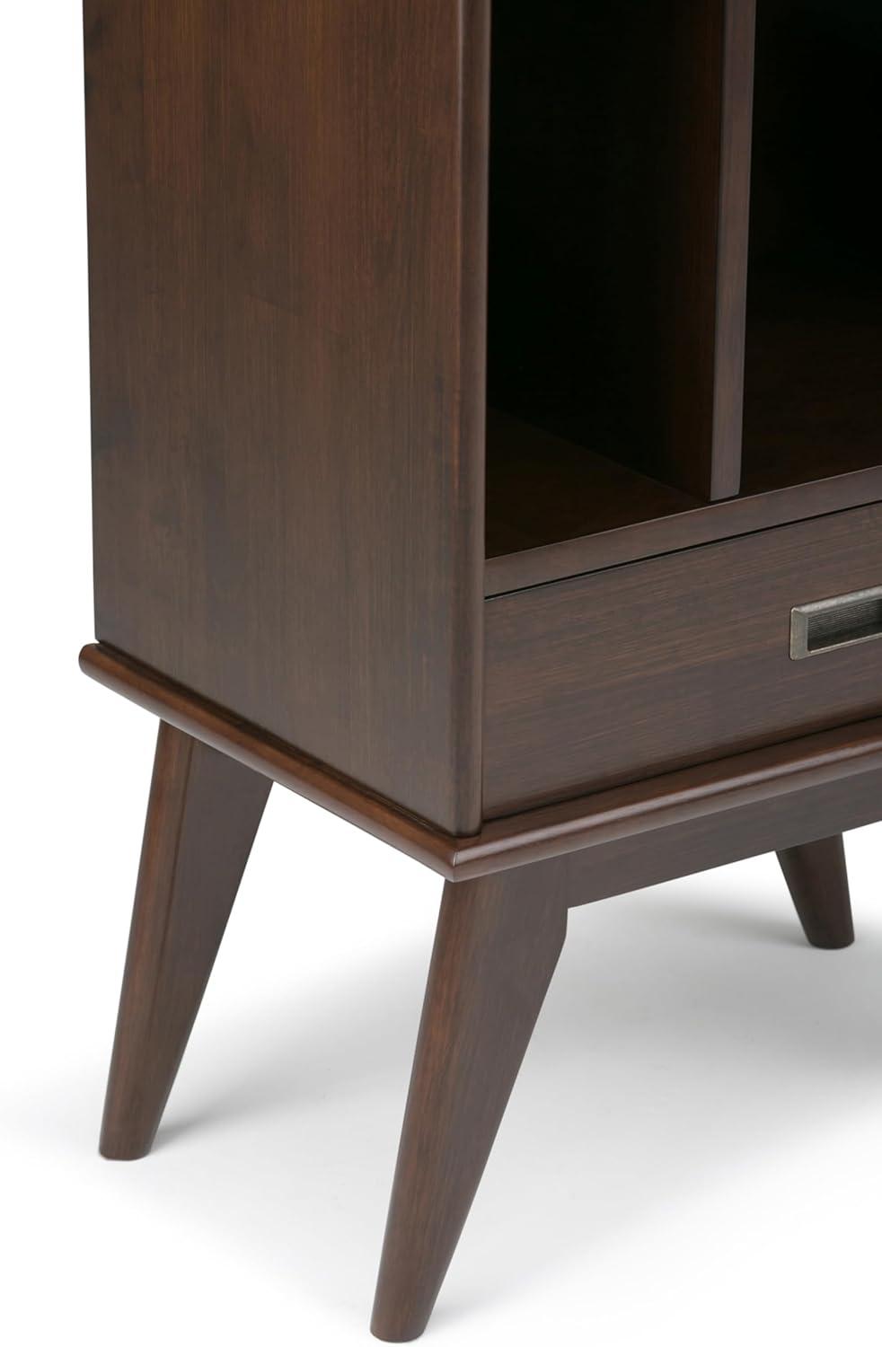 Simpli Home Draper Storage Bookcase