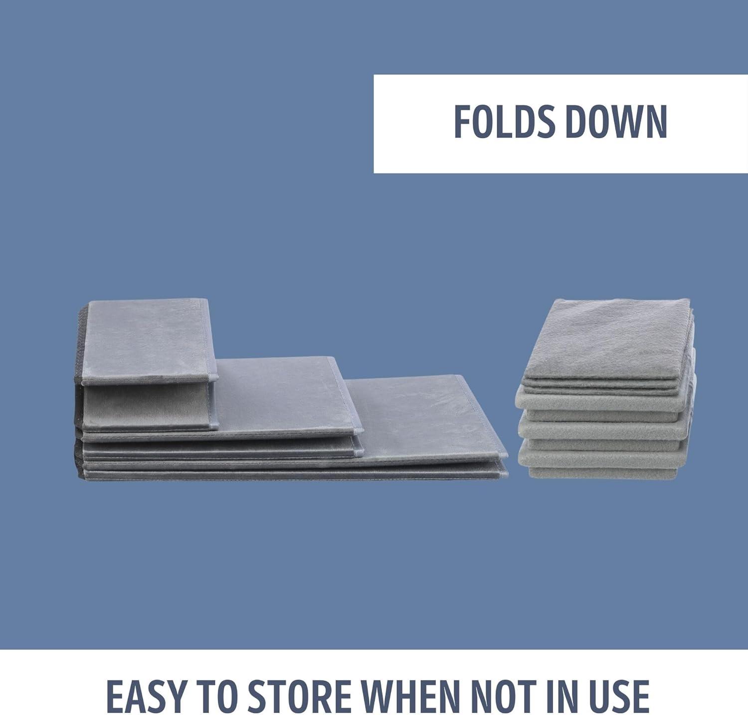 TRIXIE Pawsome Ascent Foldable 3-Step Pet Stairs with Storage, Collapsible, Storage Compartments for Toys