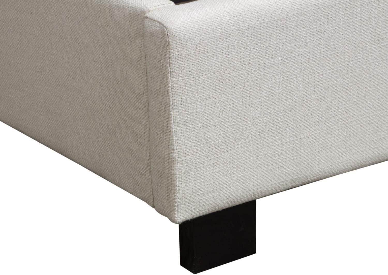 Diamond Sofa Upholstered Wingback Bed