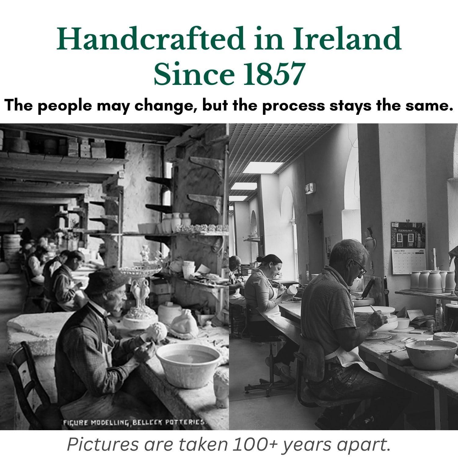 Belleek Group Shamrock Mug