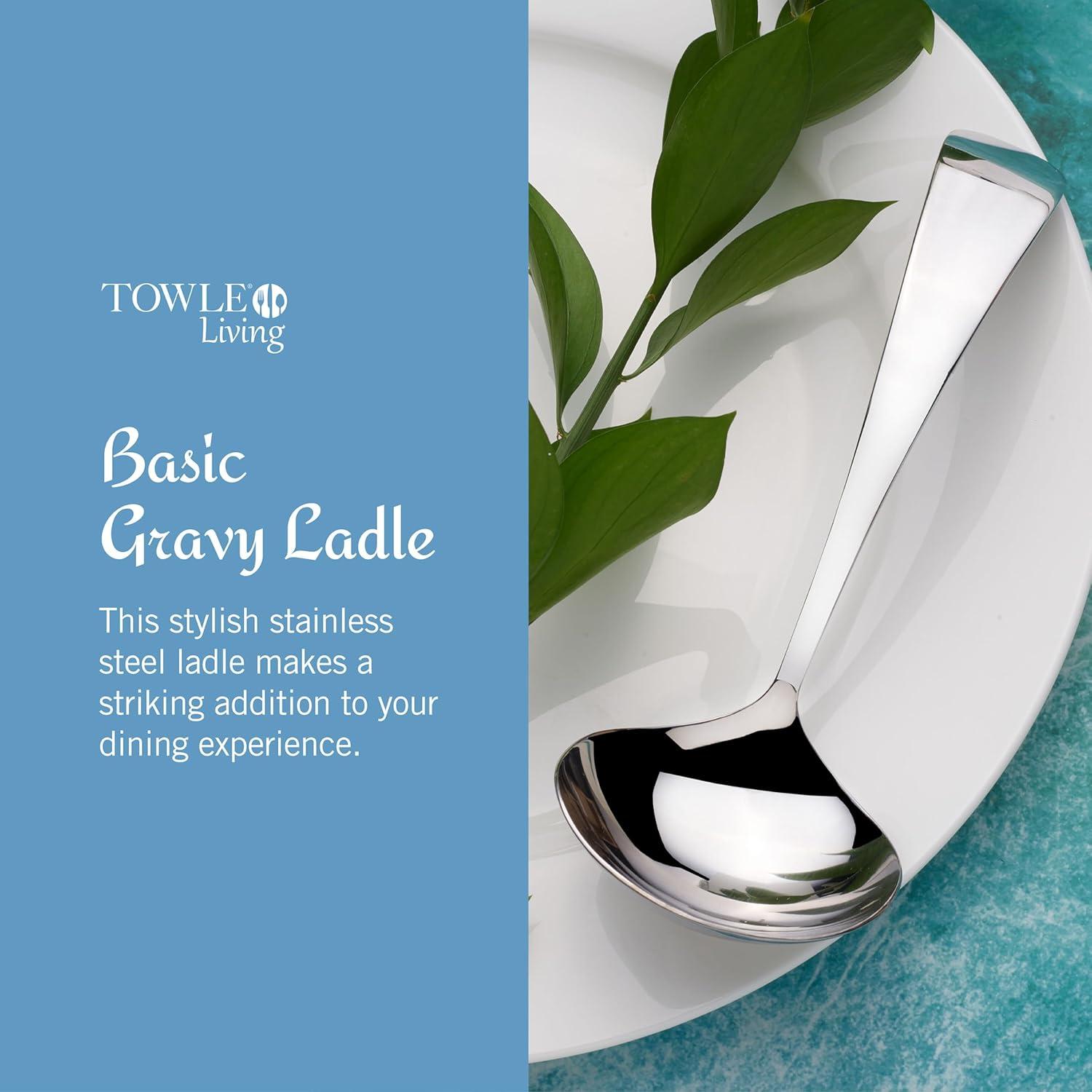 Nvzi Basic Gravy Ladle, Gray