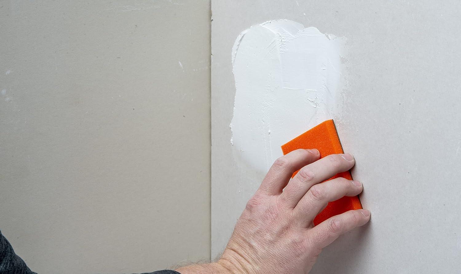 Gorilla Glue Wall Repair Kit. 4oz Spackling & Patch, 3" Putty Knife and 220 Grit Sanding Block Color