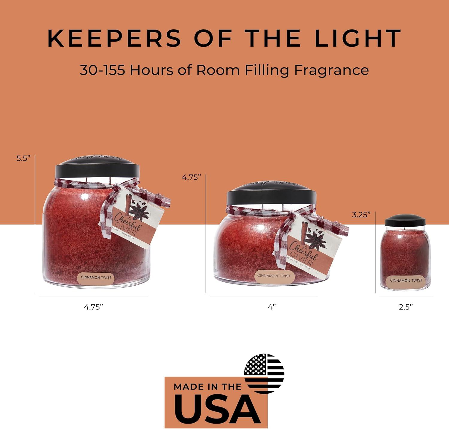 Keepers Of The Light Spice Scented Jar Candle