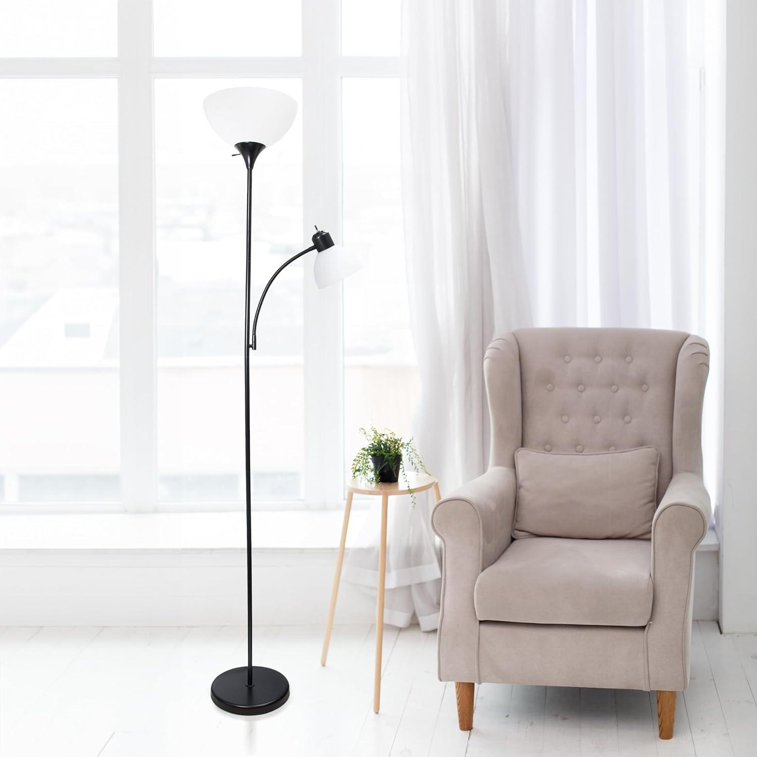 Allensville 71" Torchiere Floor Lamp