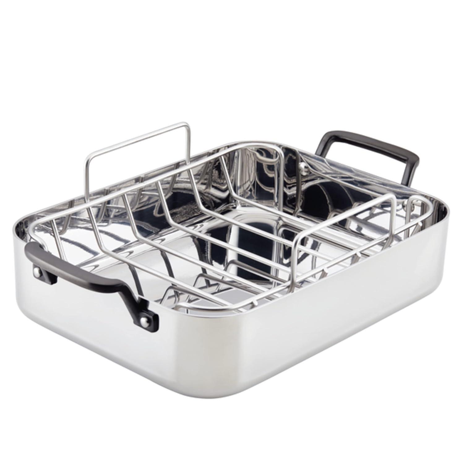 KitchenAid Stainless Steel Roasting Pan with Rack