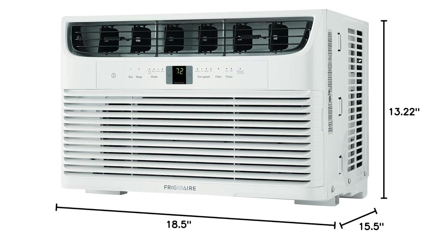 Frigidaire 6,000 BTU Window Air Conditioner with Remote in White