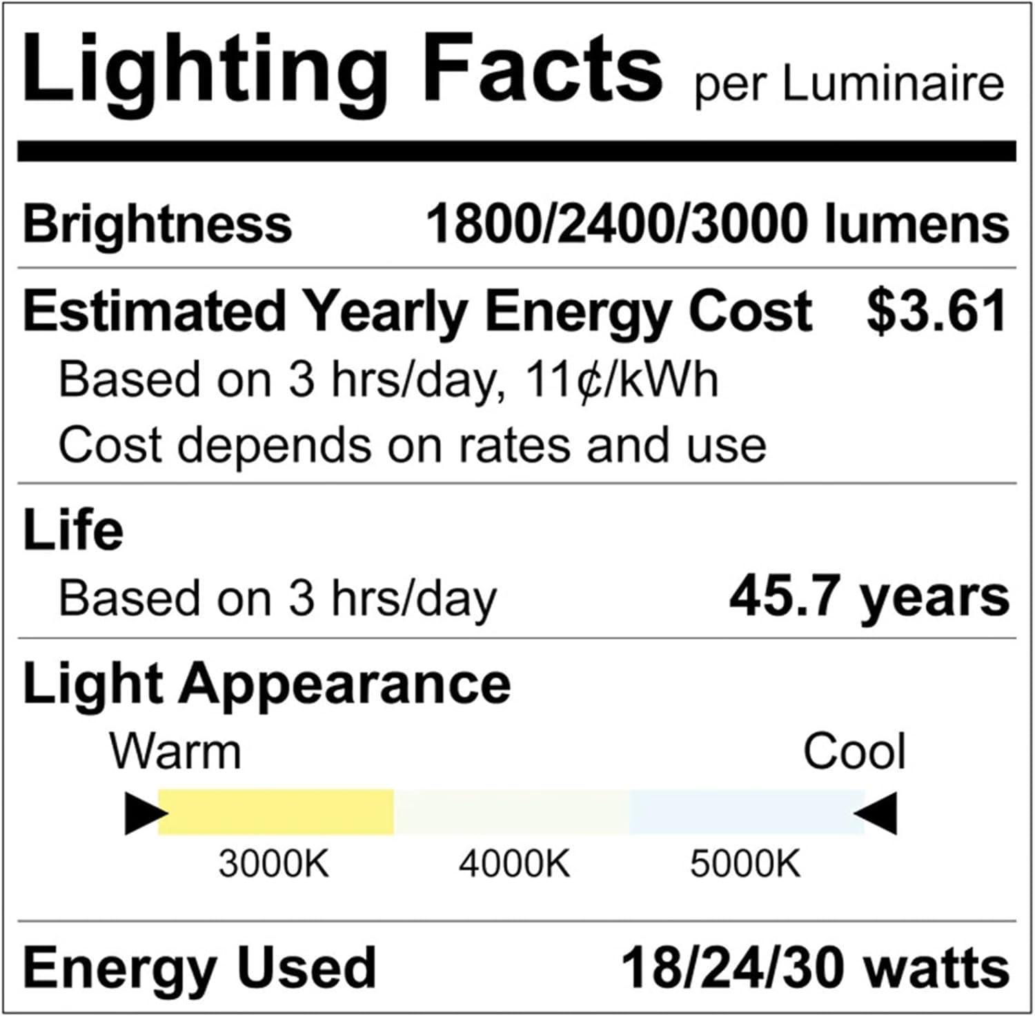 Luxrite LED Wall Light