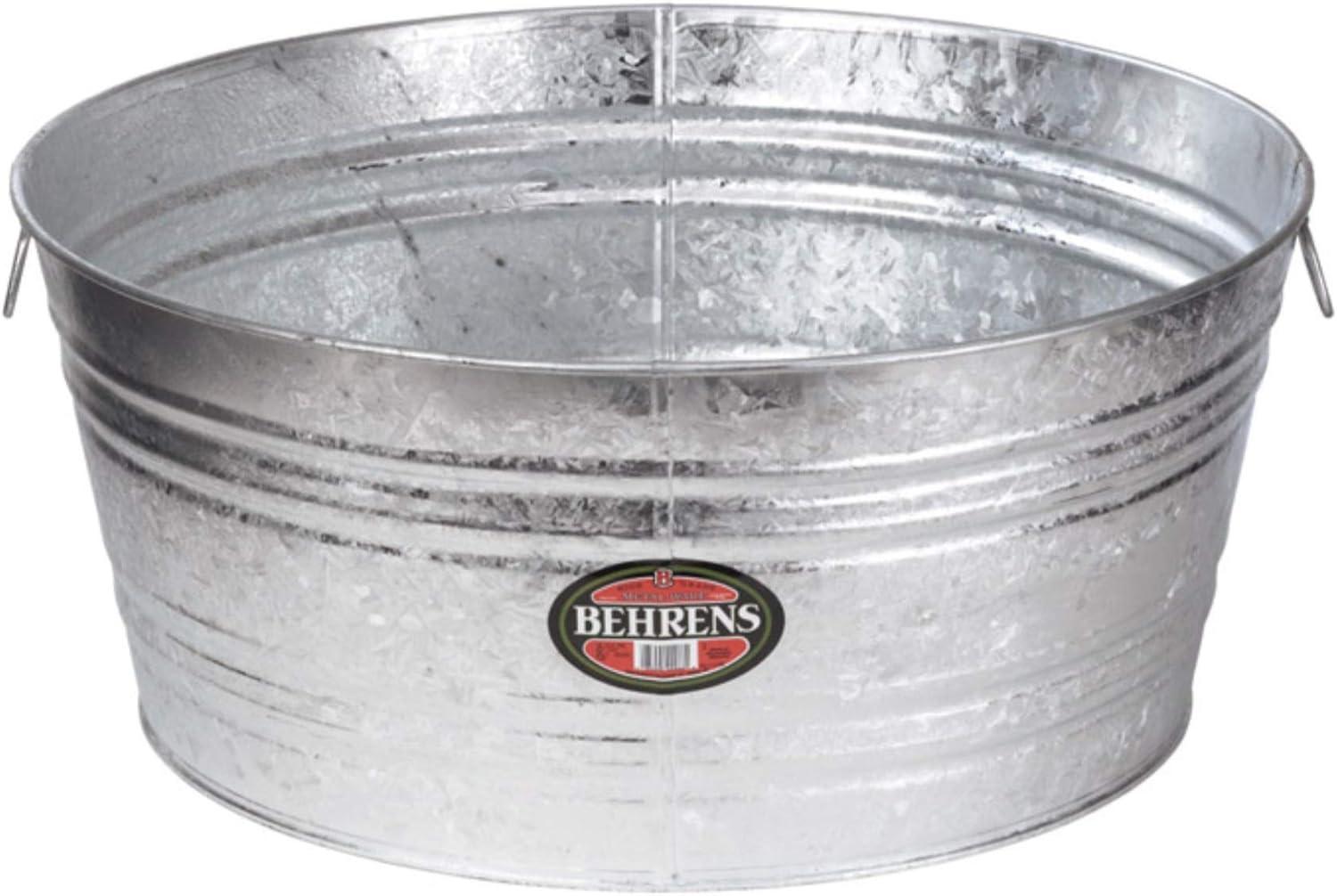 Behrens 11 gal. Steel Tub Round