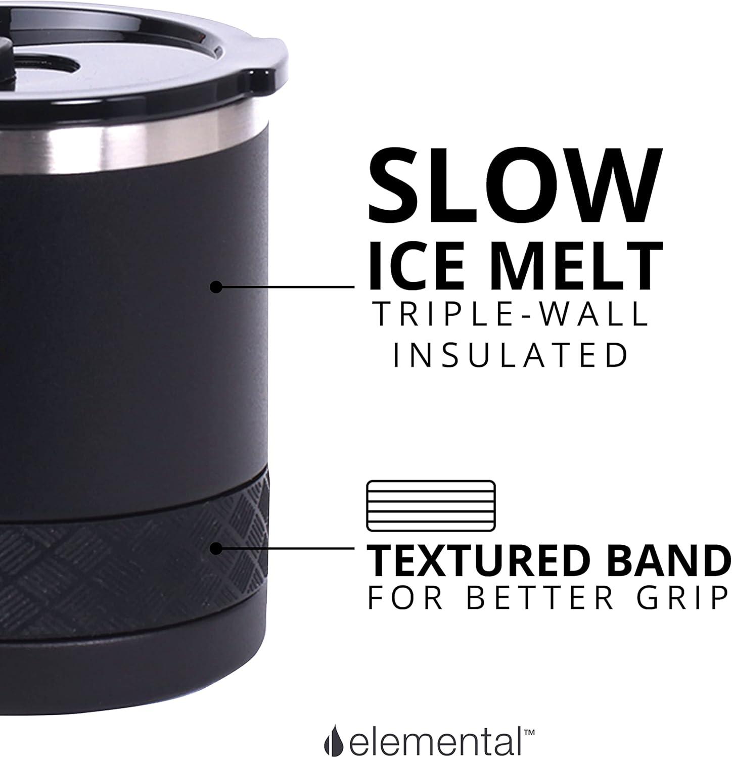 Elemental Elemental Triple Wall Insulated Stainless Steel Travel Tumbler