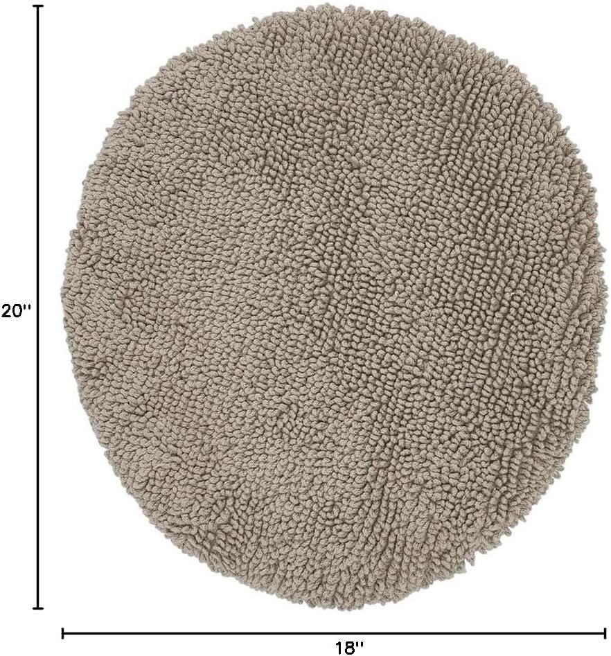 Better Trends Kus Corrigan 100% Cotton Machine Washable Anti-Skid Bathroom Rug