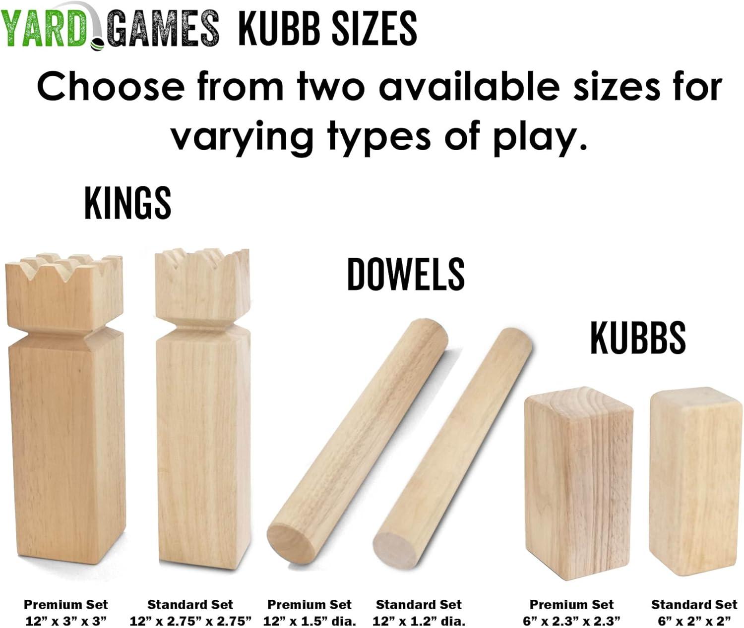 Kubb Game Premium Set