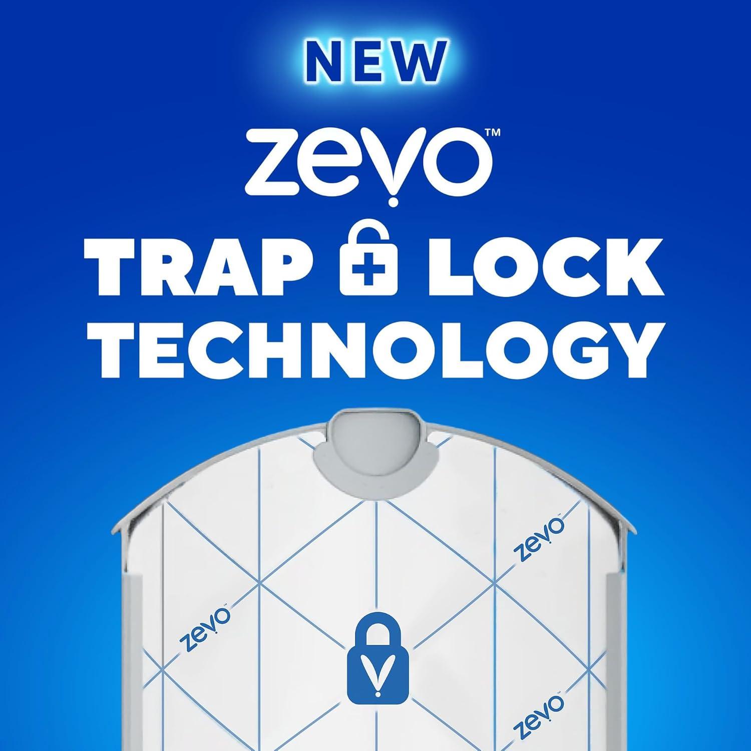 Zevo Flying Insect Trap, Fly Trap Captures Houseflies, Fruit Flies, and Gnats 1 Plug-in Base + 1 Cartridge