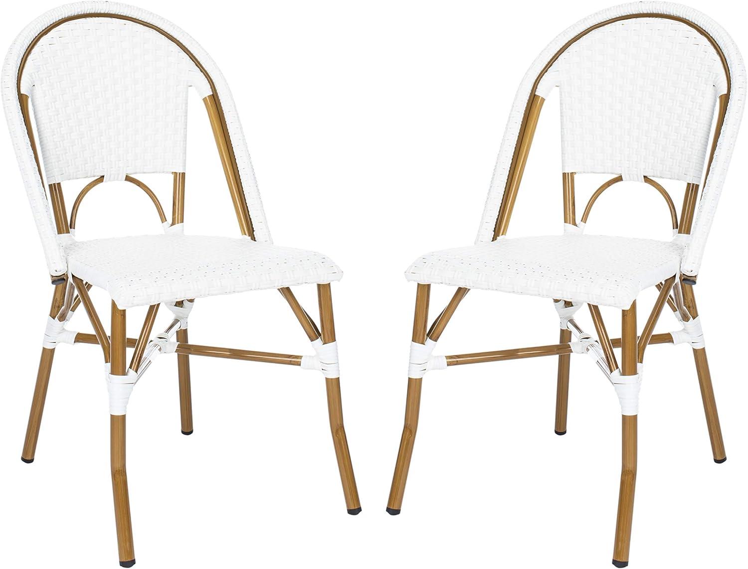 Salcha Indoor Outdoor French Bistro Side Chair (Set of 2)  - Safavieh