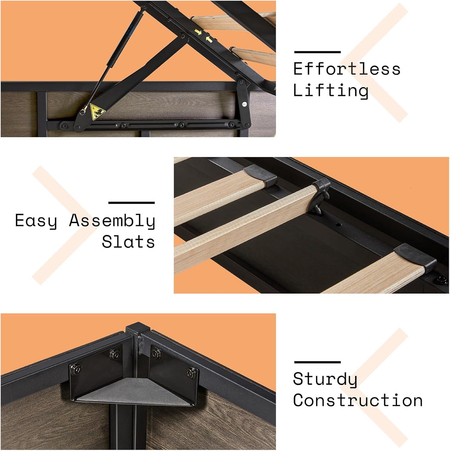 Wade Logan® Caityln Lift Up Storage Bed