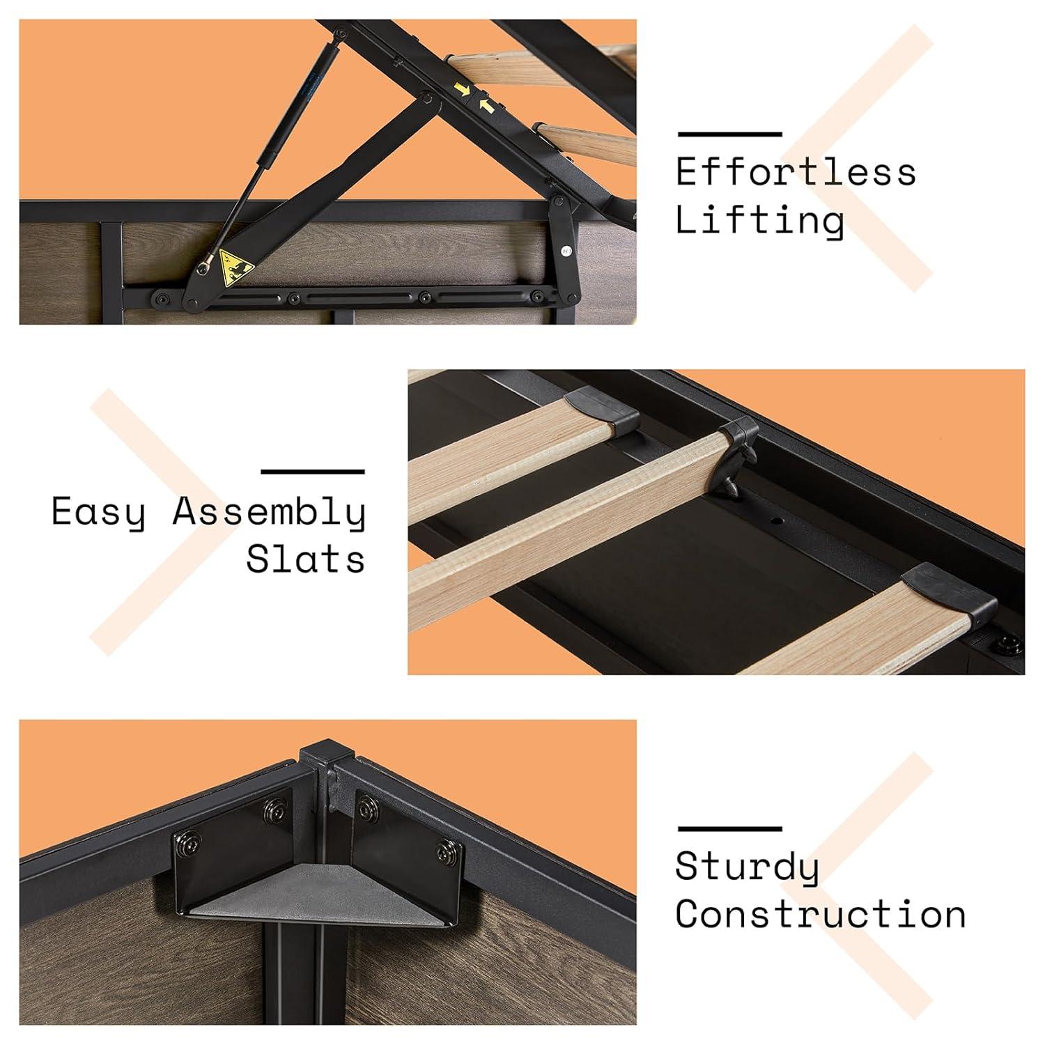 Wade Logan® Caityln Lift Up Storage Bed
