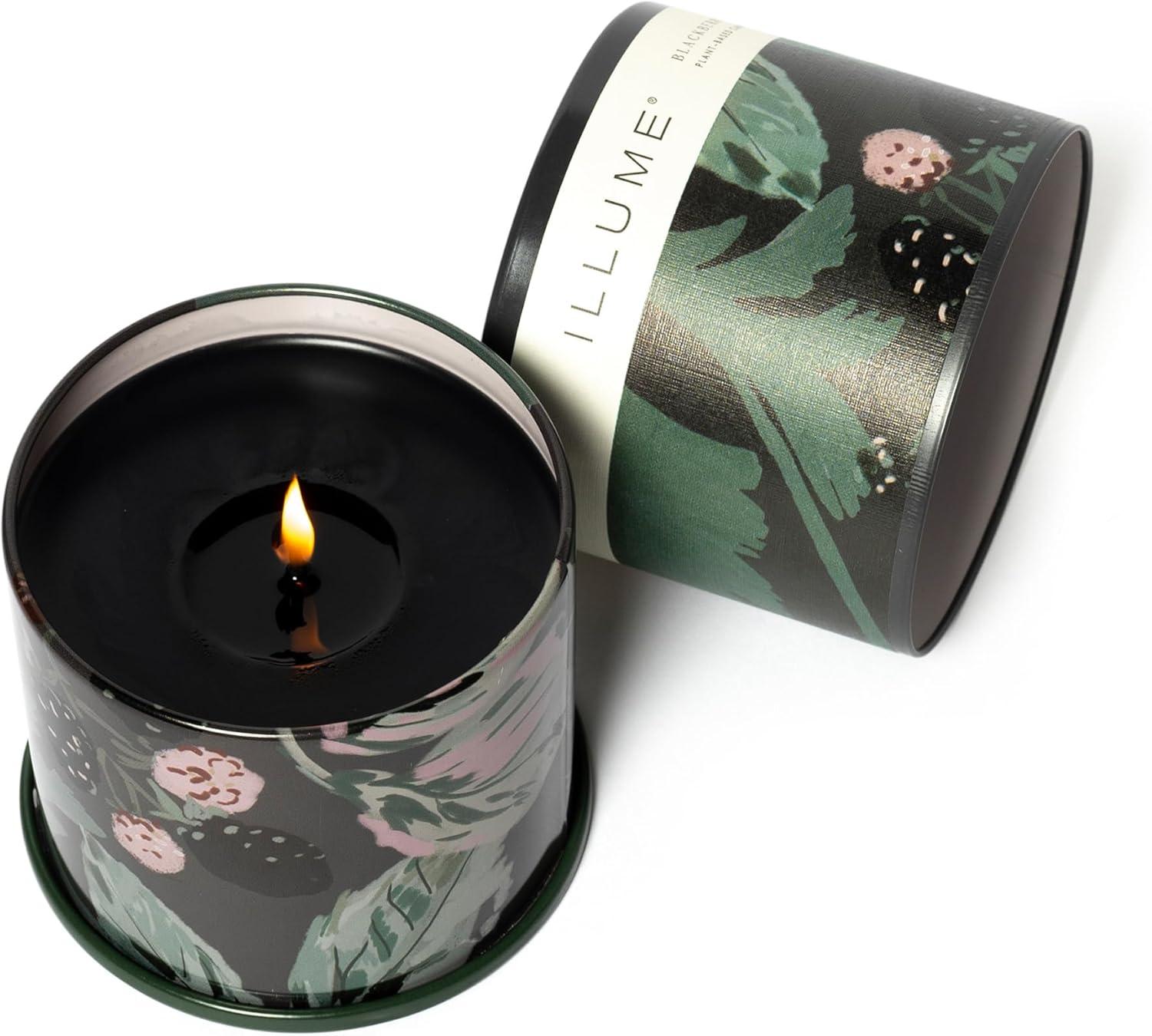 ILLUME Beautifully Done Essentials Blackberry Absinthe Statement Glass Scented Candle