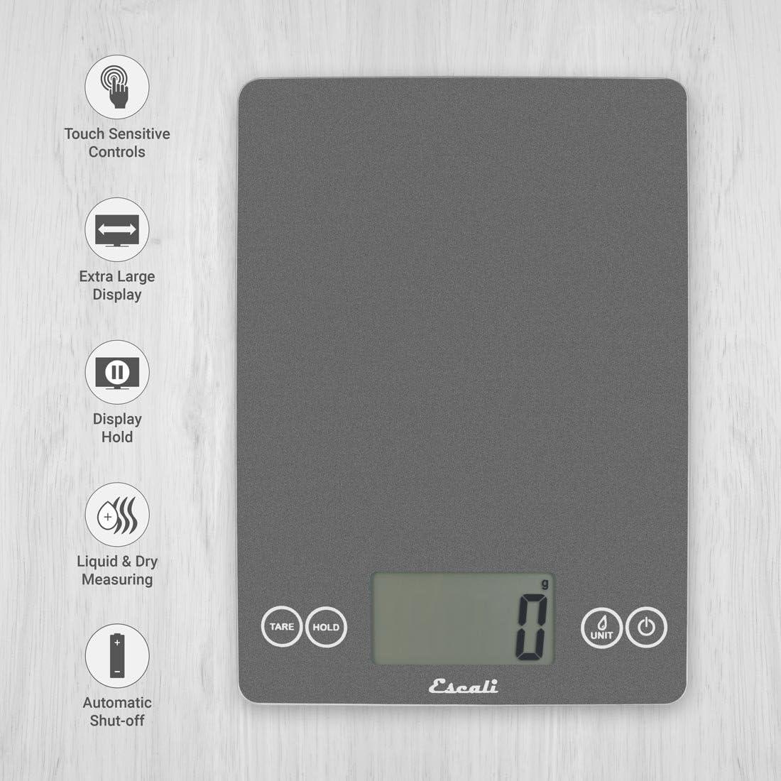 Arti Glass Digital Scale - Grey Storm