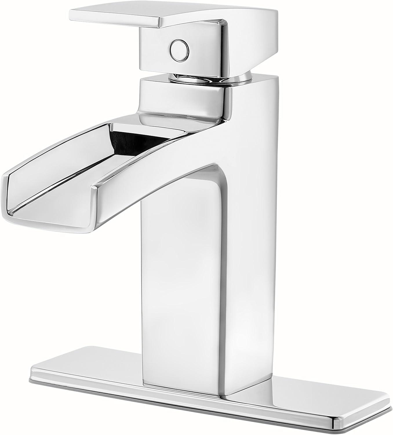 Kenzo Single Control Centerset Bathroom Faucet