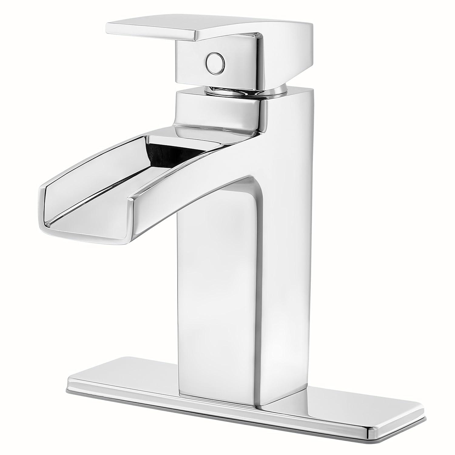 Kenzo Single Control Centerset Bathroom Faucet