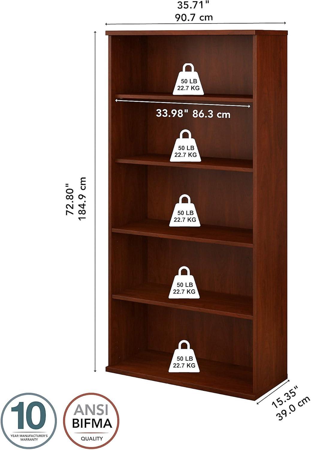 Studio C 73" H x 36" W Bookcase