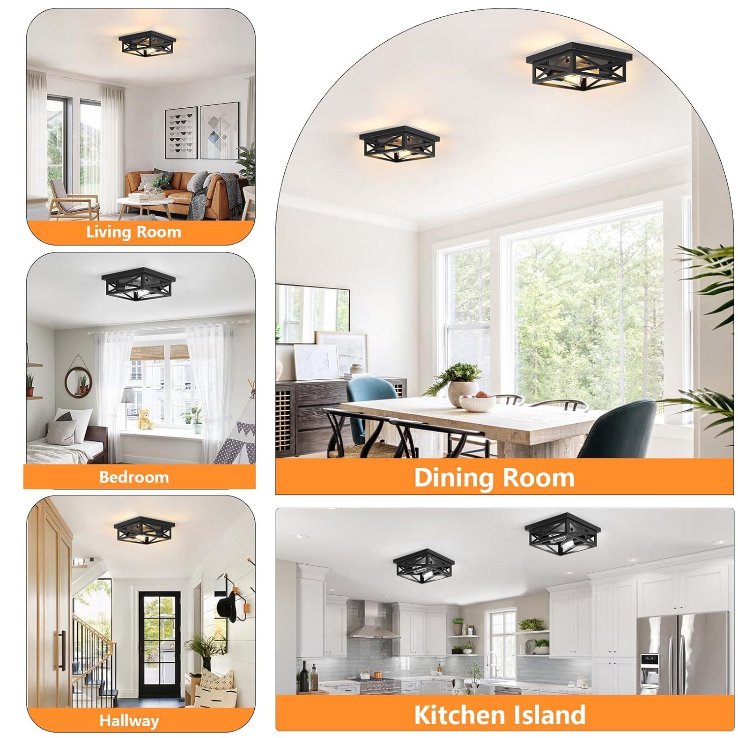 Pynsseu Flush Mount (Set of 2)