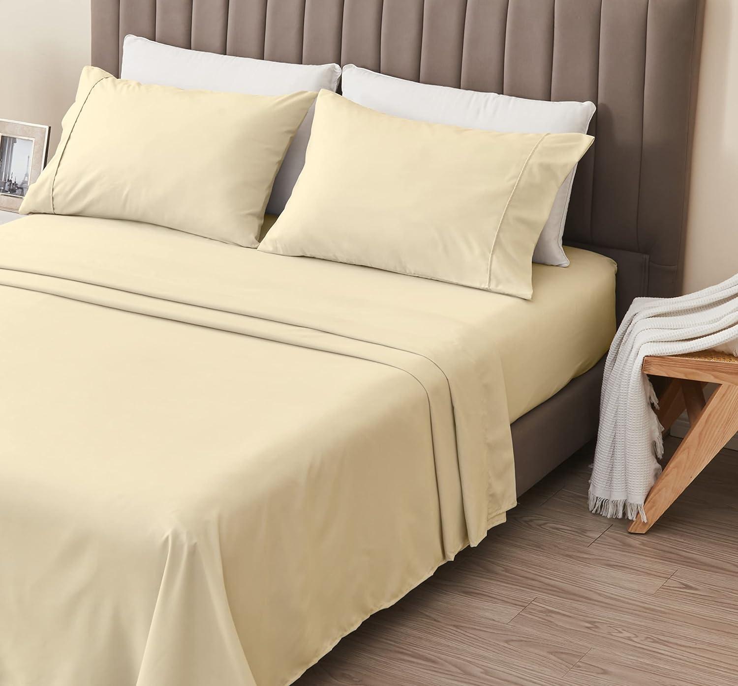 Ultra Soft Microfiber Solid Sheet Set