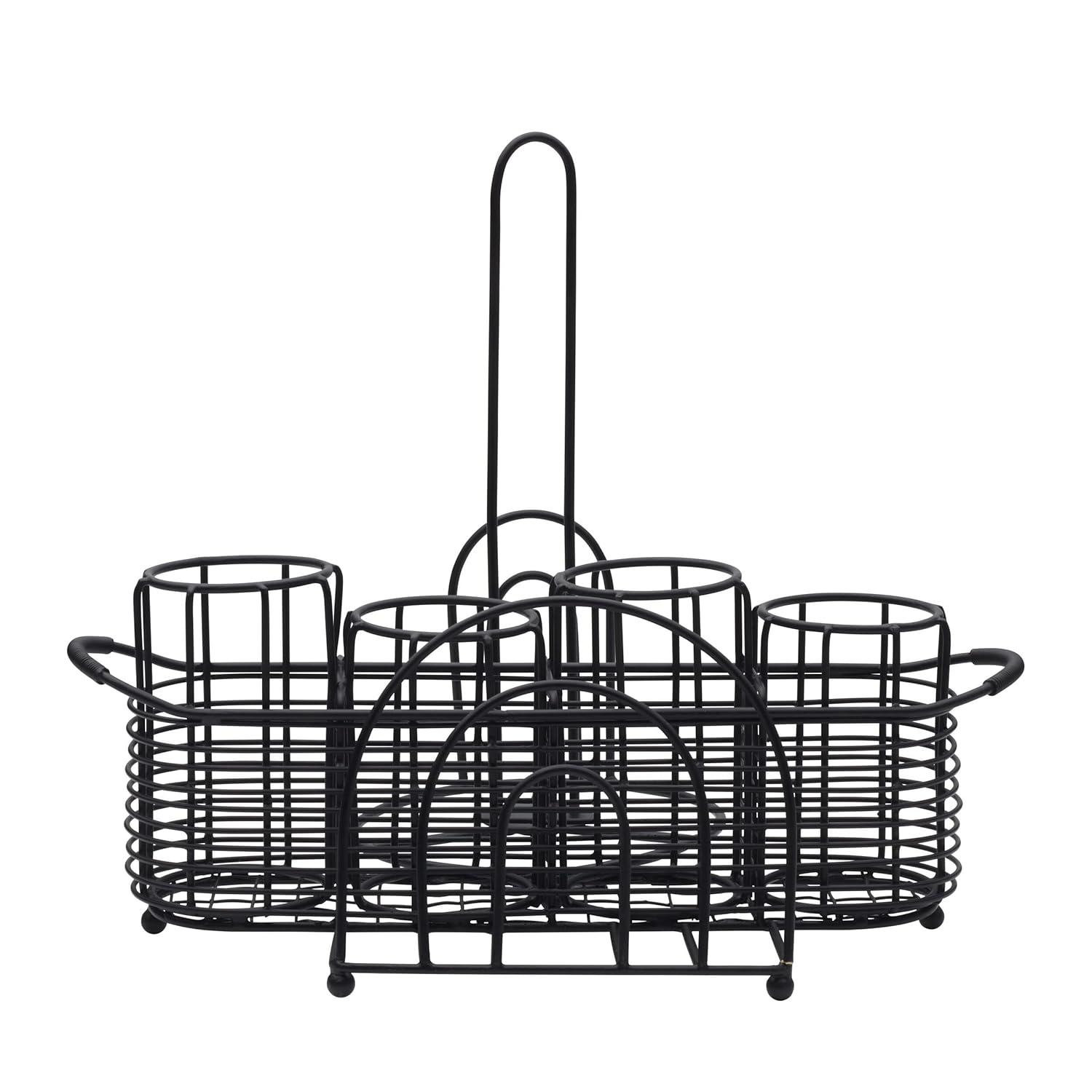 Gourmet Basics by Mikasa Gourmet Basics by Mikasa Gourmet Basics Art Deco Picnic Buffet Caddy with Paper Towel Holder