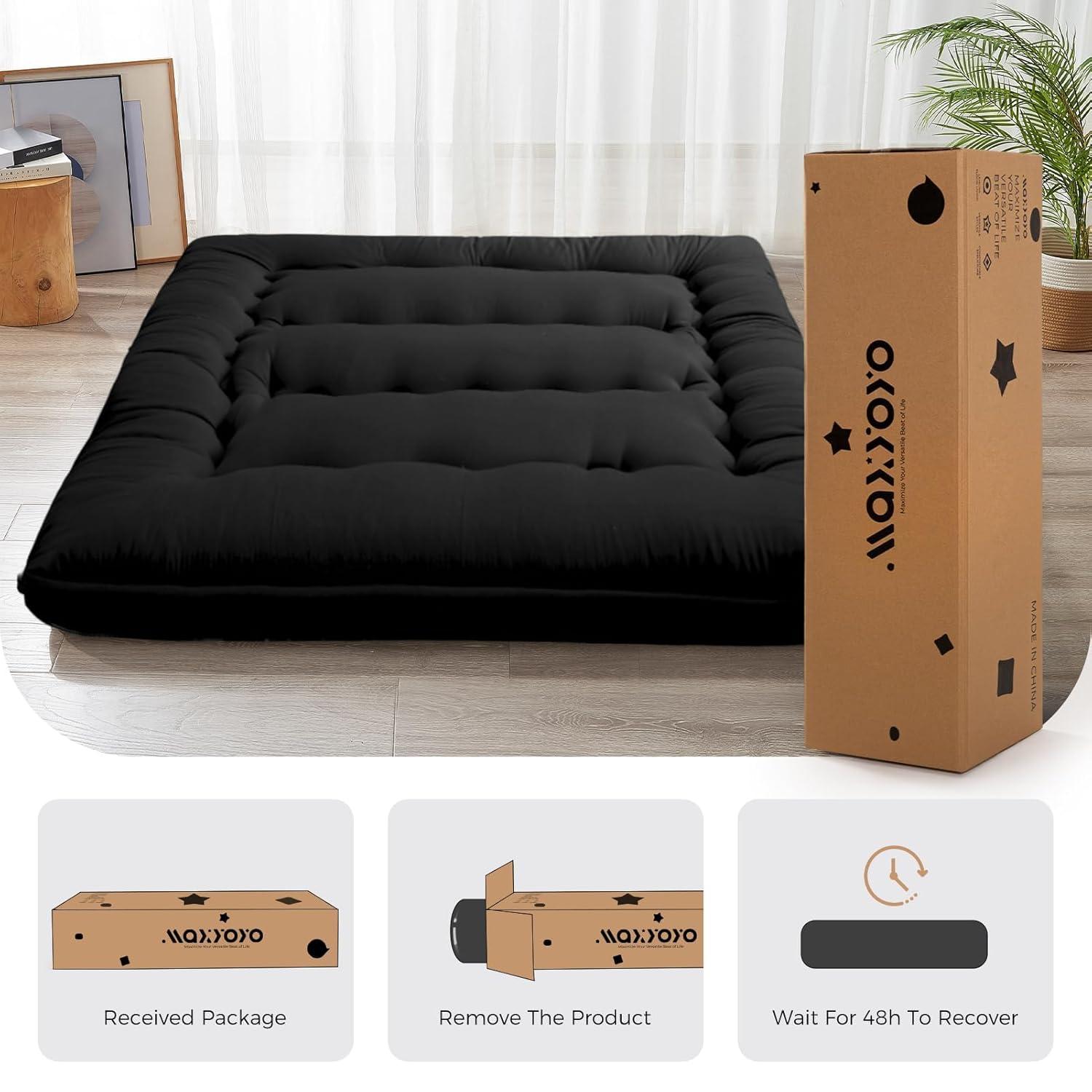 Alwyn Home 6" Extra Thick Japanese Floor Mattress