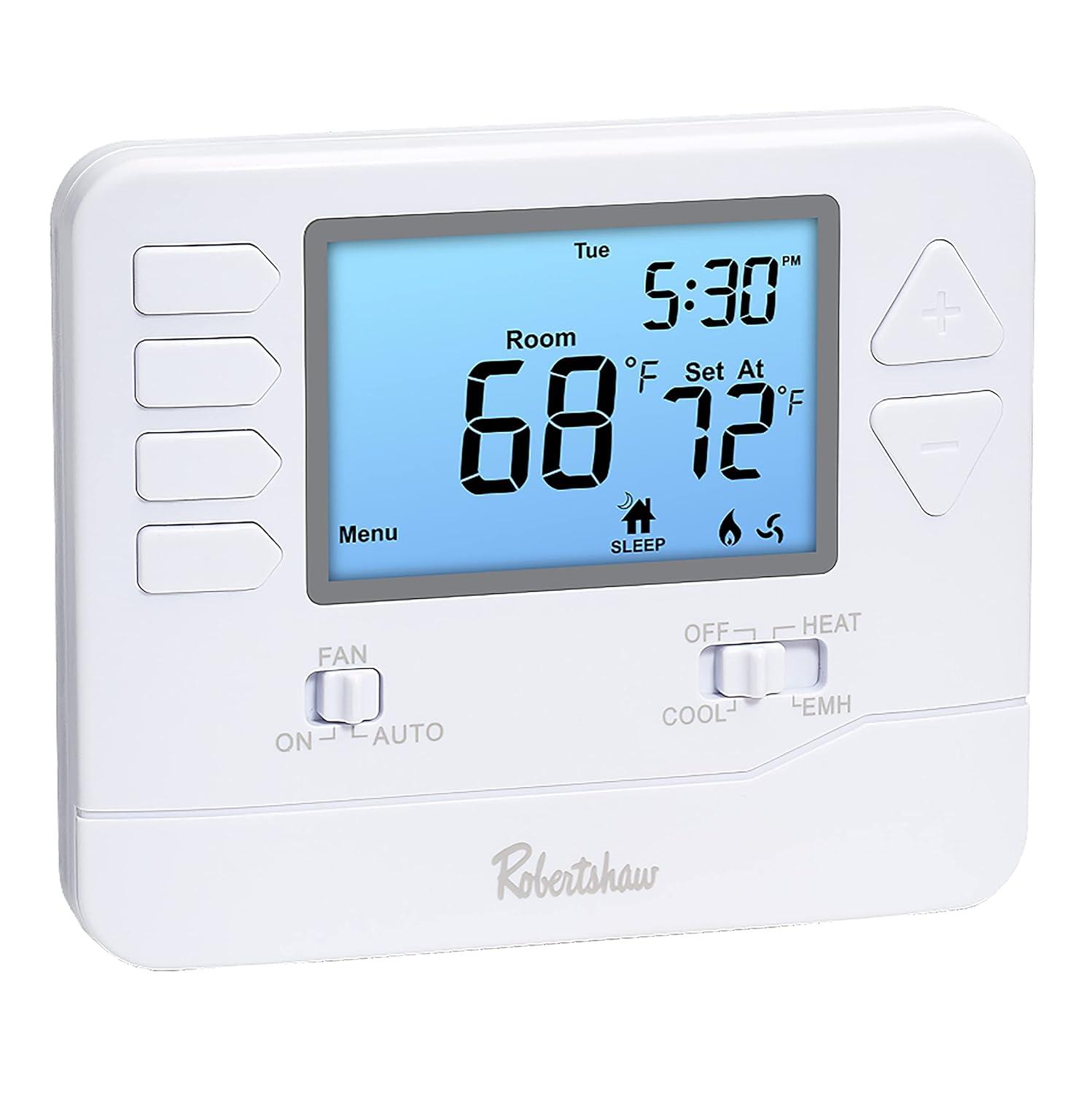 RS8210 Pro Series Non-Programmable Thermostat, Multi-Stage, 2 Heat / 1 Cool