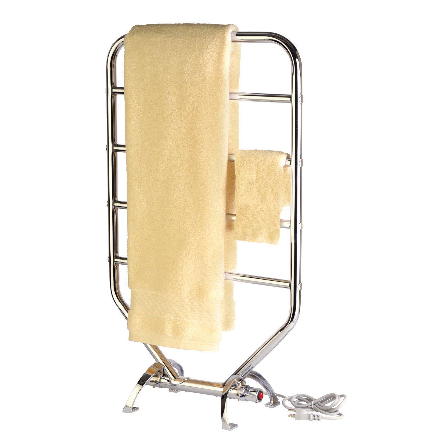 Warmrails Traditional Wall Mounted/Free Standing Towel Warmer Rack