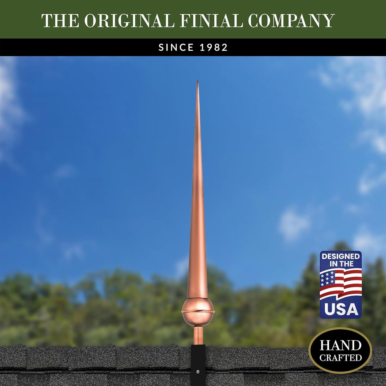 Good Directions Gawain Metal Rooftop Finial